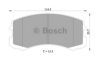 BOSCH 0 986 505 082 Brake Pad Set, disc brake